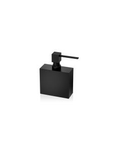 Decor Walther Cube Rectangular Soap Dispenser Matte Black
