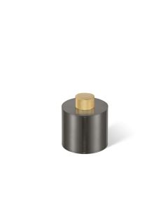 Decor Walther Club Covered Box Small Dark Metal with Matte Gold Details