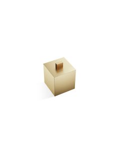 Decor Walther Cube Square Box + Lid Small Matte Gold
