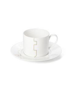 Avenue Coffee/Tea Cup and Saucer