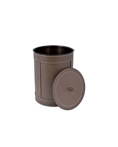 Brus Wastepaper Bin + Lid