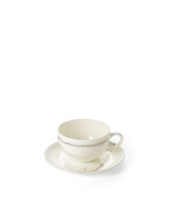 Carrara Espresso Round Cup & Saucer