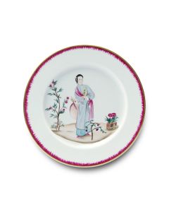 Chinoiserie Dinner Plate #4