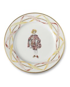 Commedia del Arte Buffet Plate #4