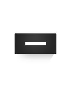 Decor Walther Cube Rectangular Tissue Box Matte Black