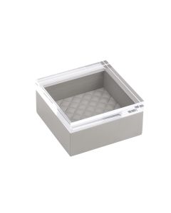 Febe Diamonds Large Square Box with Acrylic Lid
