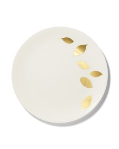 Golden Leaf Buffet/Presentation Plate