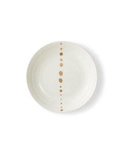 Golden Pearls Soup Plate