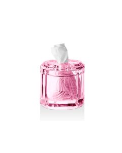 Decor Walther Kristall Tissue Box Pink