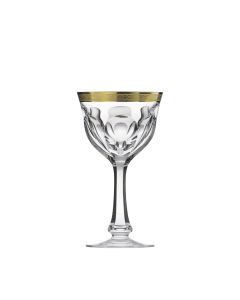 Lady Hamilton Etched & Gilded Band White Wine