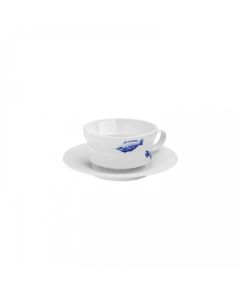Ocean Filefish Cup and Suacer