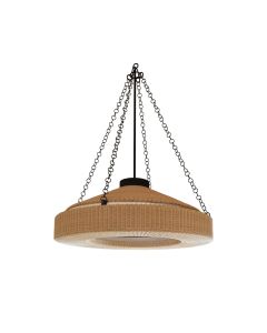 Orion Rattan Chandelier