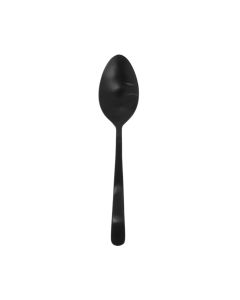 Otto Black Matte Dessert Spoon