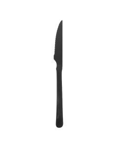 Otto Black Matte Steak Knife