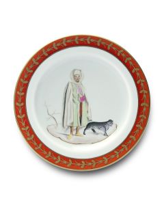 Ottomane Charger D Man with Tiger