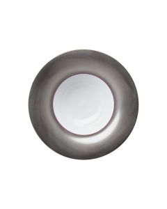 Polite Platinum Soup Plate