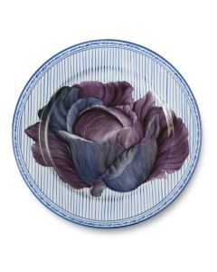 Potager Blue Buffet Plate #1