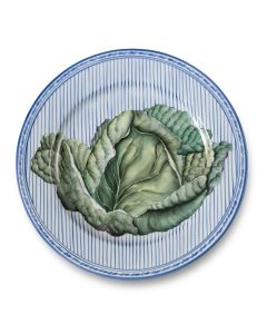 Potager Blue Buffet Plate #2