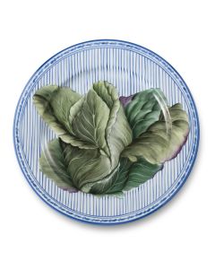 Potager Blue Buffet Plate #6