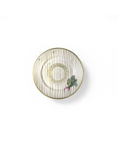 Potager Gold Bread & Butter Plate