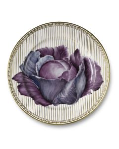 Potager Gold Buffet Plate #1