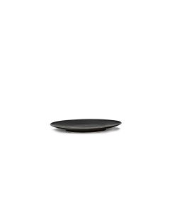 Ra Plate, Solid Black, 17cm