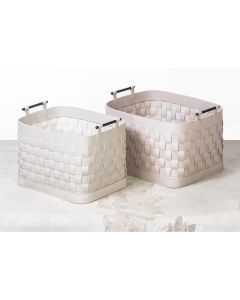 Ravenna Rectangular Basket Tall Small