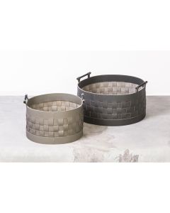 Ravenna Round Basket Low Large