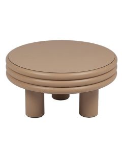 GioBagnara Scala Large Low Leather Coffee Table