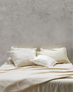 Washed Hemp Rectangular Pillows with Raw Edge
