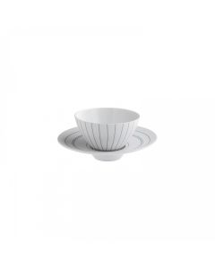 Soda Latte/Soup Bowl and Saucer