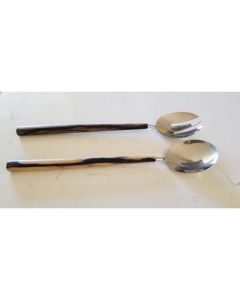 Spalted Tamarind Salad Servers