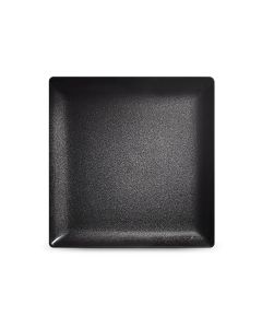 Spangled Black Square Plate 2