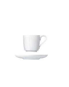 Stella Satin Espresso Cup and Saucer