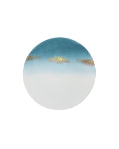 Tie Dye Dessert Plate