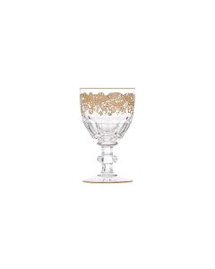 Trianon Gold Wine Glass Red