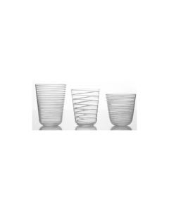 Twist Highball Glass in White