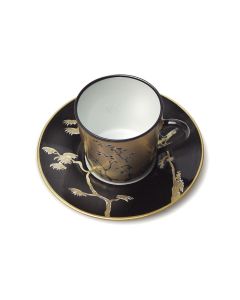 Vieux Kyoto Coffee Cup & Saucer