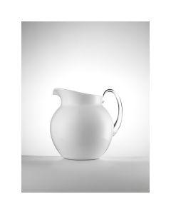 White Acrylic Pitcher