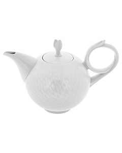 White Wave Tea PotWhite Wave Relief Tea Pot