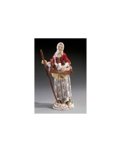 Woman with Cradle