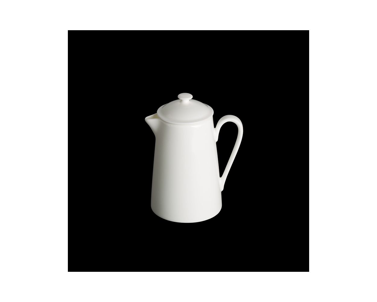 Large Conical Creamer With Lid
